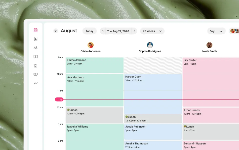 Massage studio admin automation tools