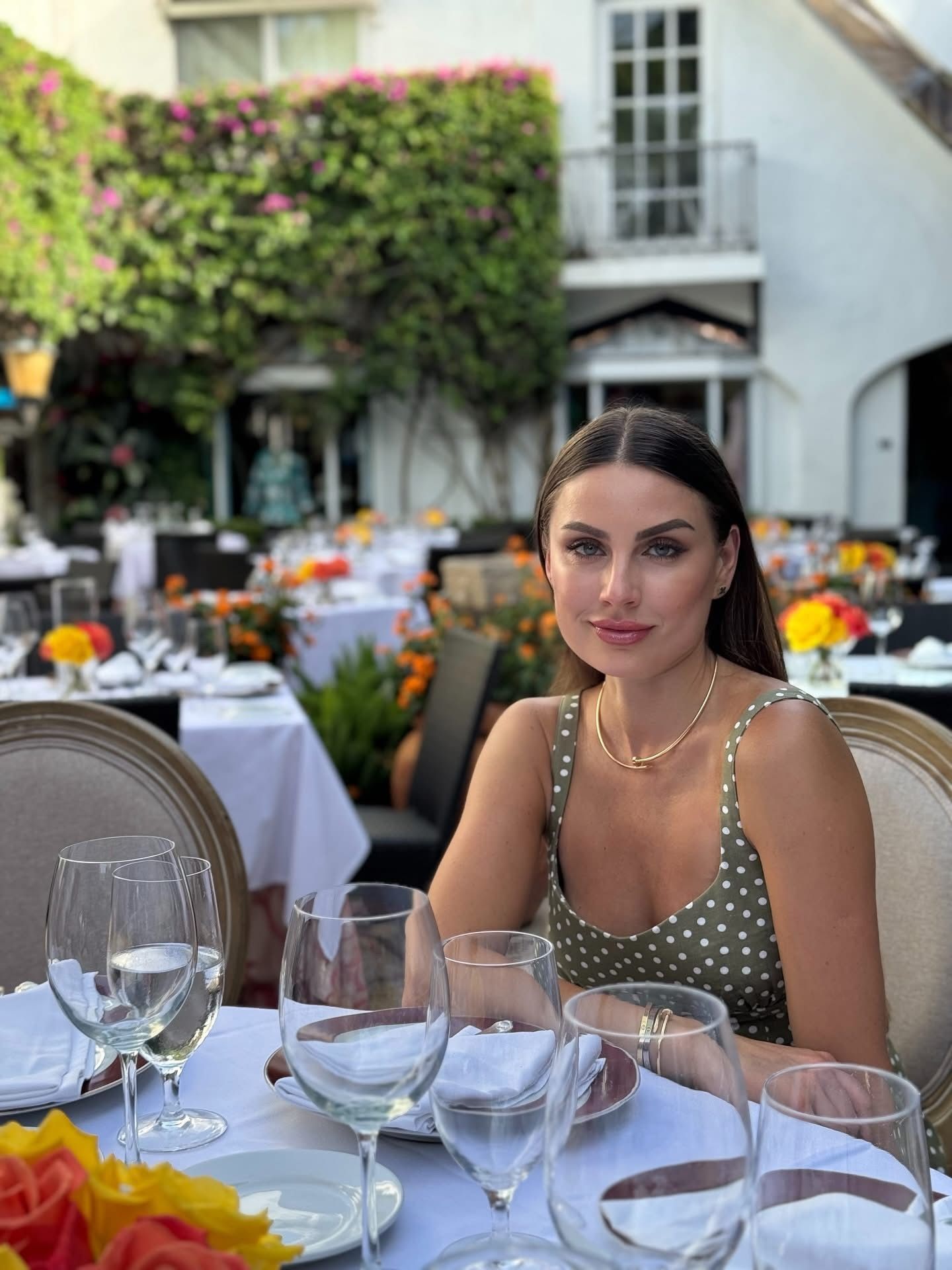 Irina Collins at Lunch