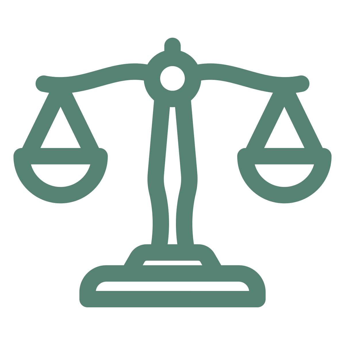 Justice scale.