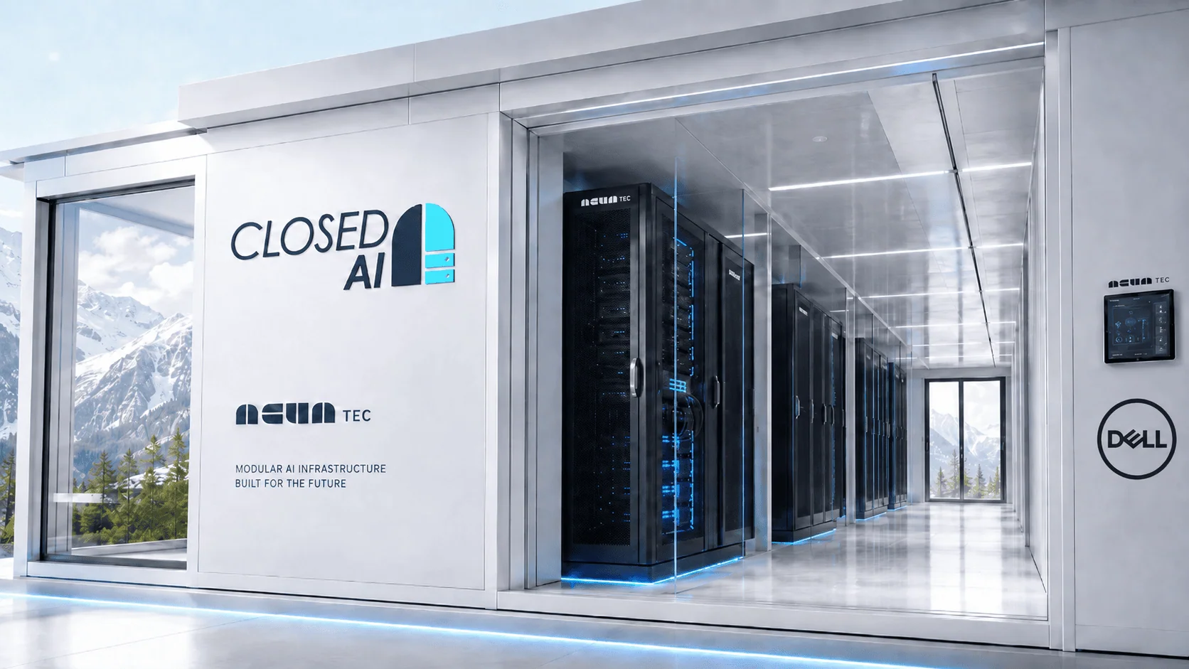 ClosedAI modular AI and HPC data center