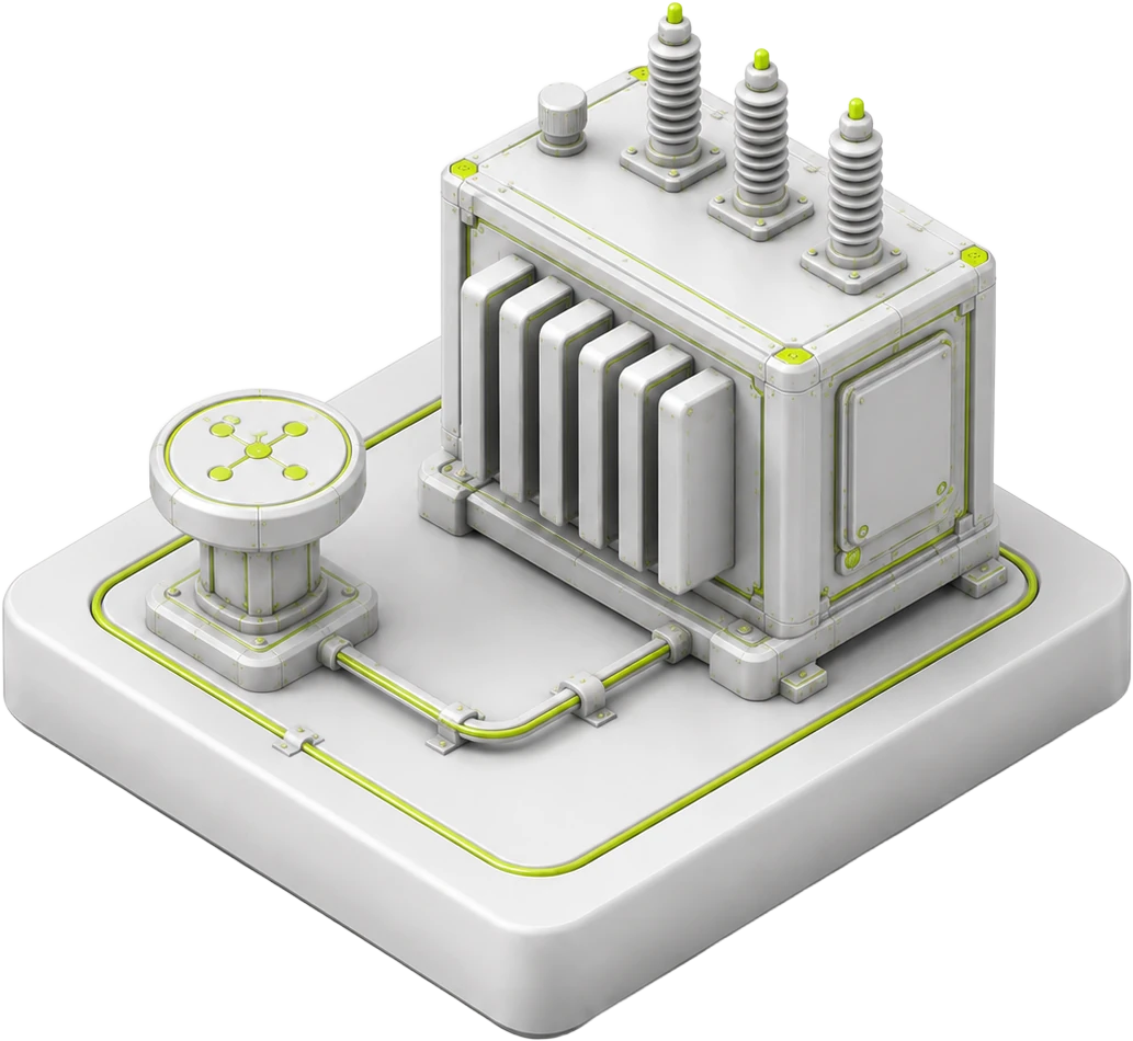 Transformer and grid access