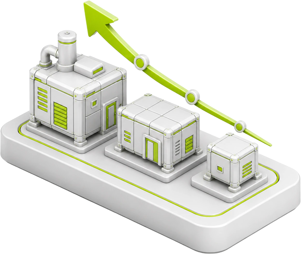 Phased execution and scalability