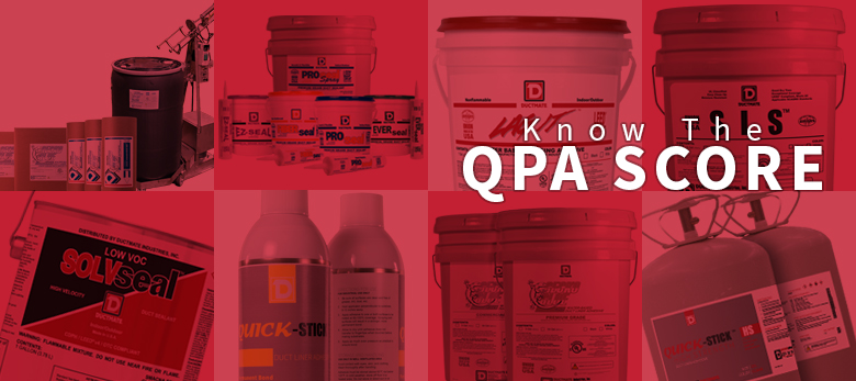 What is the QPA score of your Sealants & Adhesives?