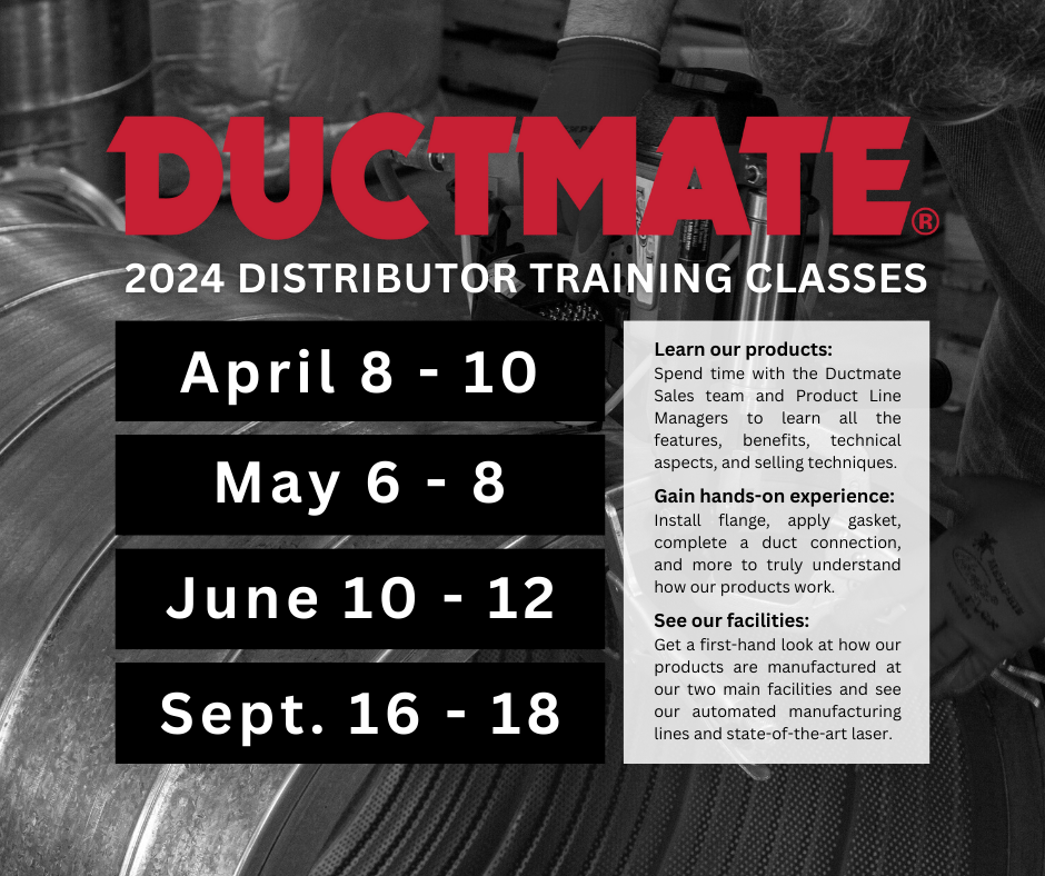 2024 Distributor Training Dates