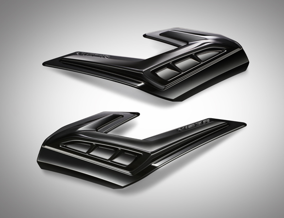 Y15ZR front air scoop feature