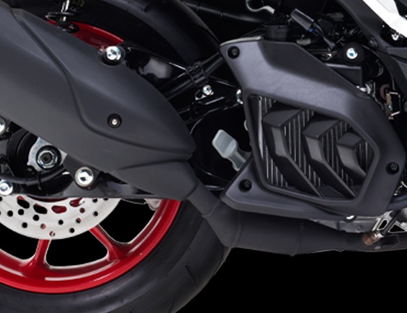 Y15ZR front air scoop feature