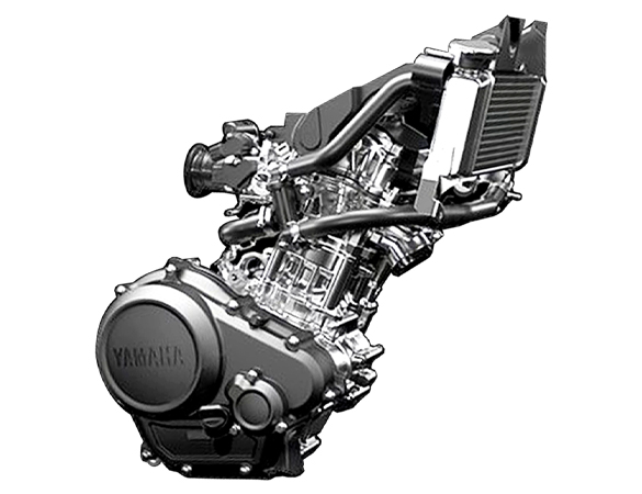 Y15ZR aerodynamic front visor feature
