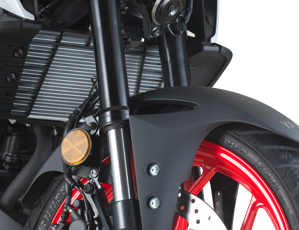 Y15ZR front air scoop feature