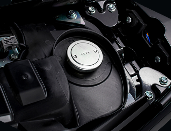 Y15ZR front air scoop feature