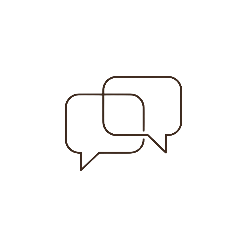 Speech bubbles icon