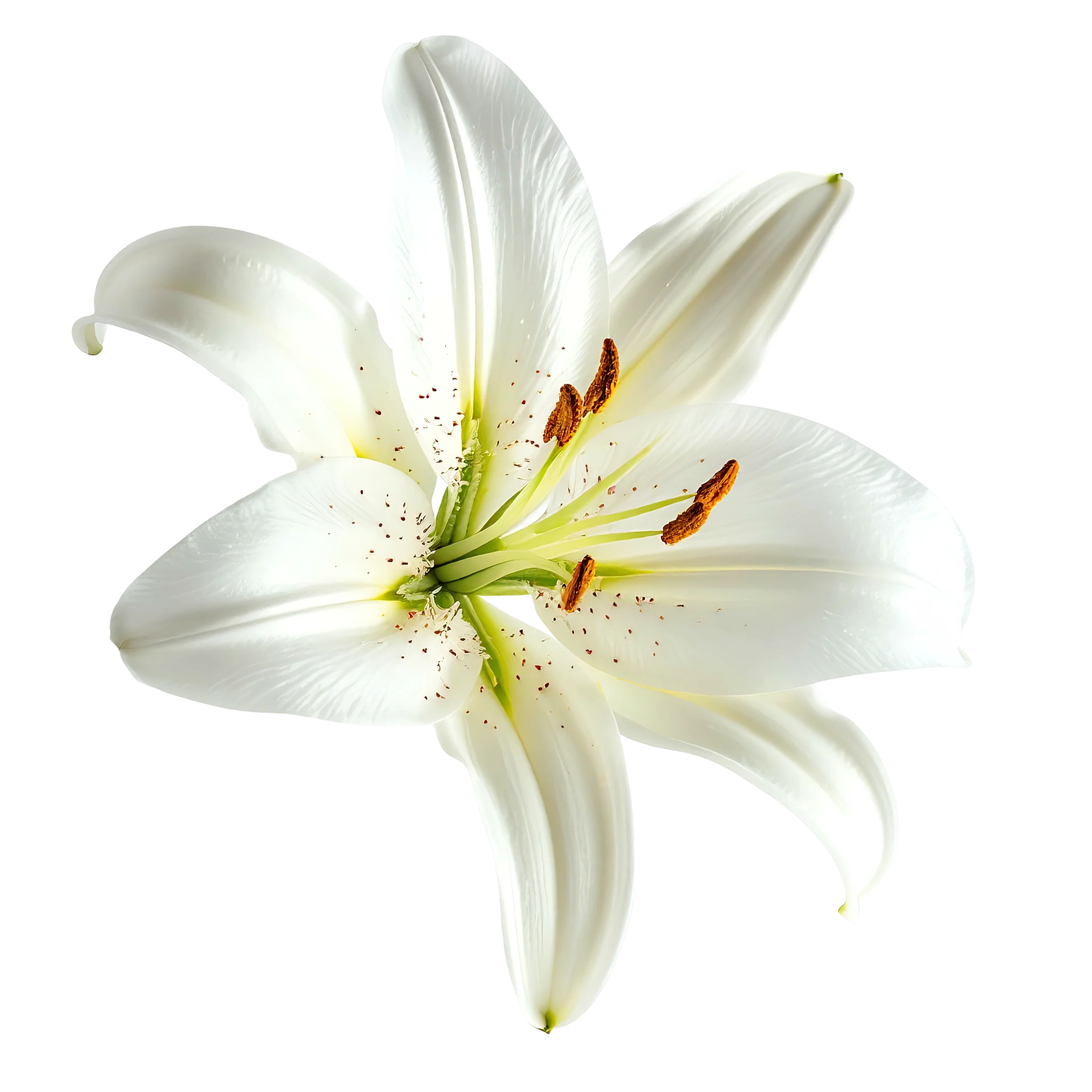 St. Joseph's Bed and Breakfast logo — white lily flower, Klerksdorp