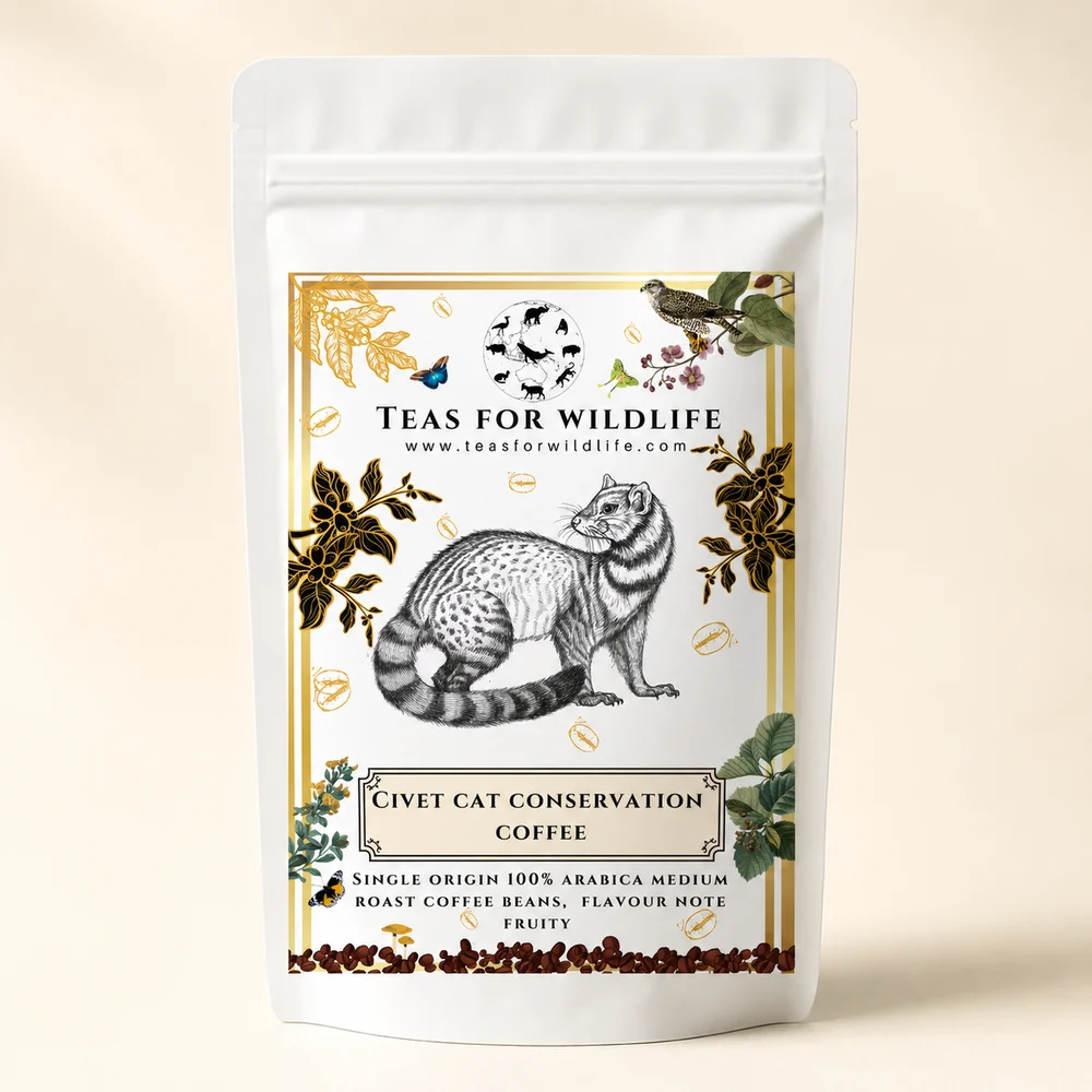 Arabica Wild Coffee Bean Medium Roast pack