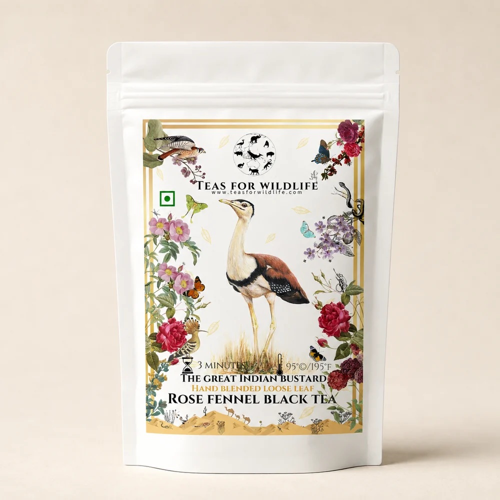 Rose & Fennel Black Tea pack