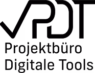 PDT Projektbüro Digitale Tools Logo, Partner/Referenz im Kontext Findus One