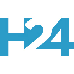 H24 Logo als Webclip/App-Icon, Anbieterbranding im Findus One Kontext