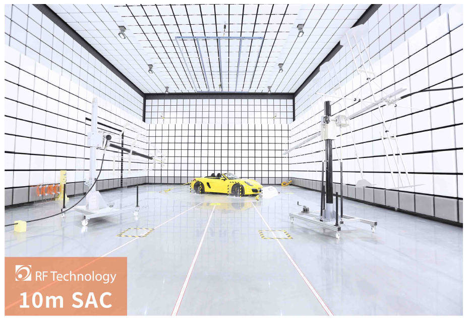 RF Technology 10m Semi-Anechoic Chamber