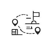 Sovereign supply chains icon	Icon representing sovereign supply chains and strategic trade corridors