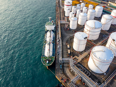 Energy security image Energy storage and terminal infrastructure supporting secure commodity movement