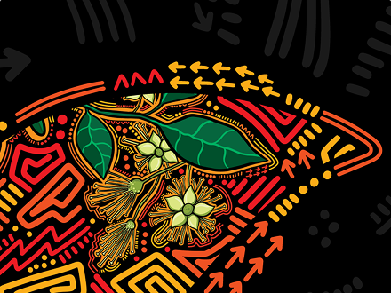 Reconciliation image Reconciliation artwork representing inclusive economic participation and responsible engagement