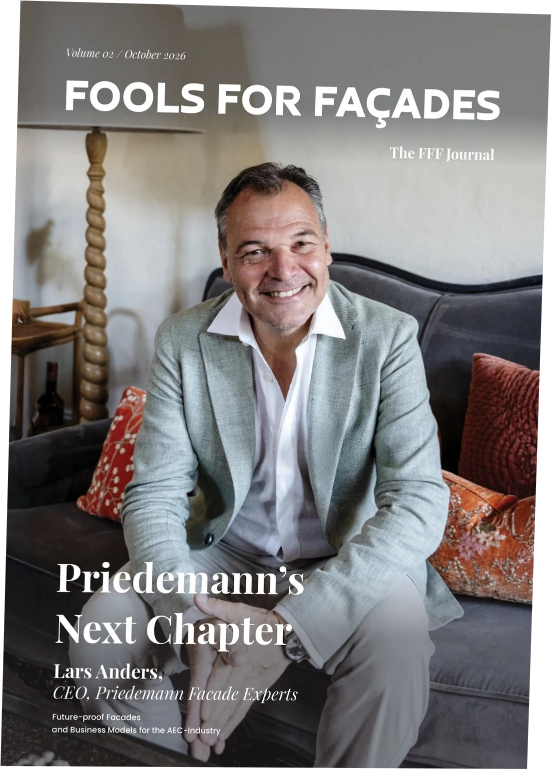 The FFF Journal Issue No. 02 cover: Lars Anders, Priedemann's Next Chapter