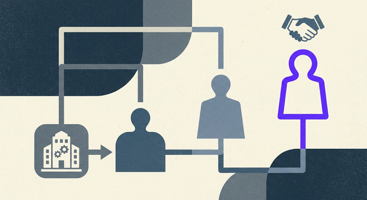 Illustration for Marketing outsourcen: So findest du Schritt für Schritt den passenden Partner für dein KMU