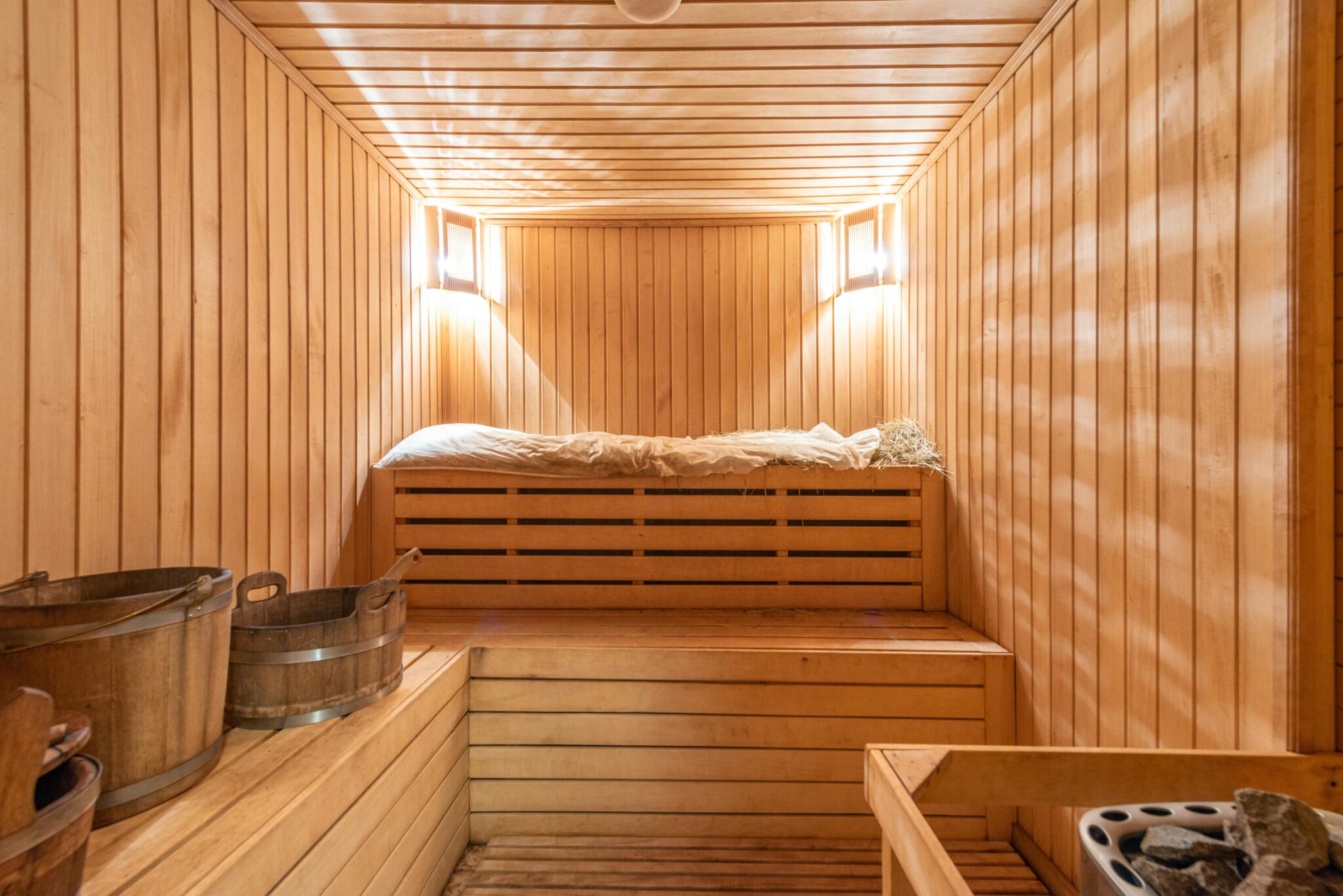Sauna at Kraken Fitness