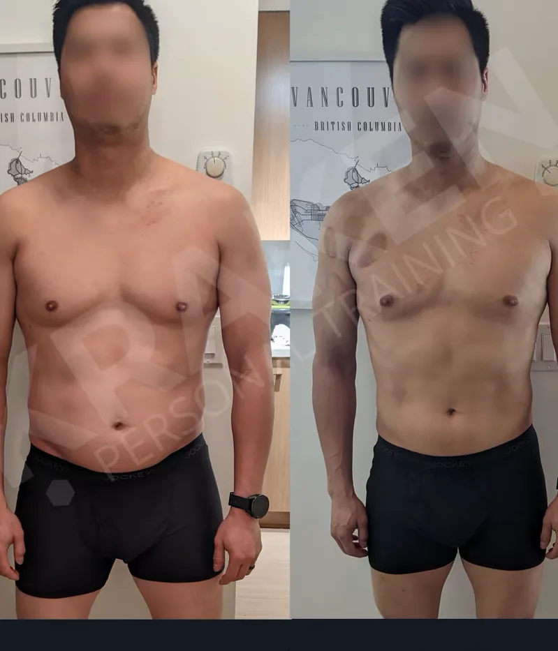 Kraken member before and after photos