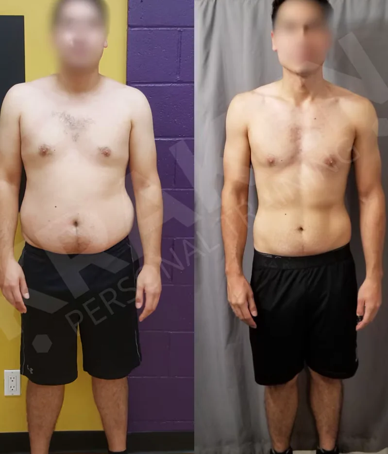 Steven T. before and after photos at Kraken