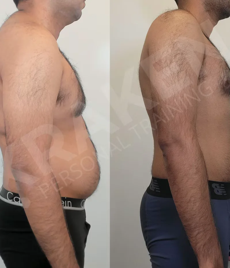 Ali J. before and after photos at Kraken