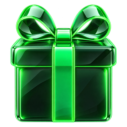 100 percent rewards split icon