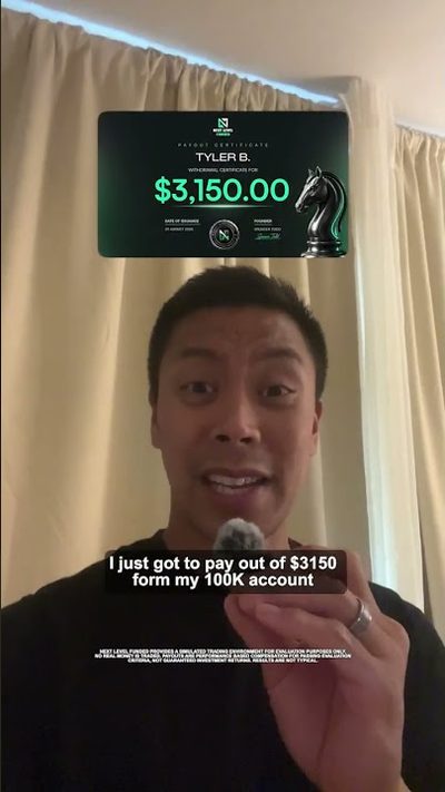 Trader testimonial from Tyler B.