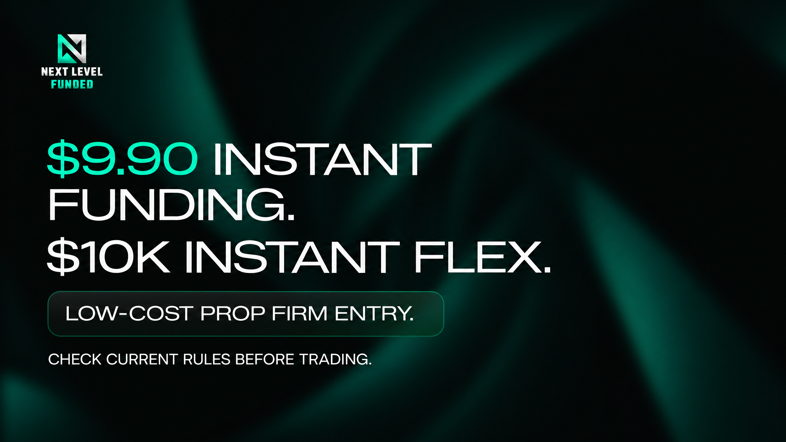 $9.90 10K Instant Flex account from Next Level Funded