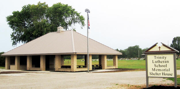 The Shelter House of Trinity Lutheran Church in Paola, Kansas.
