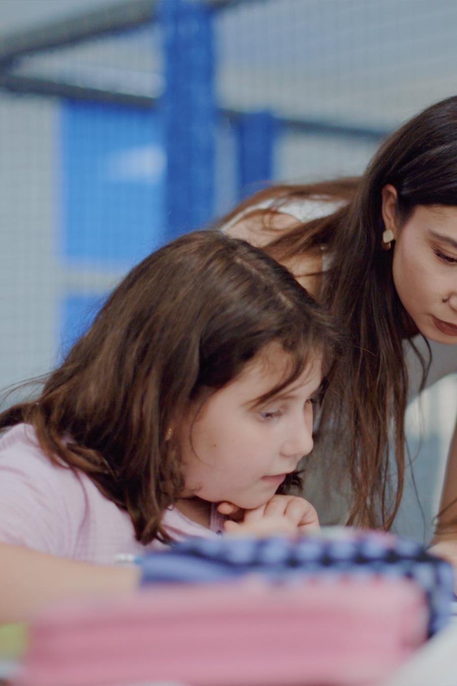 Educatoare cu copil la Camigo