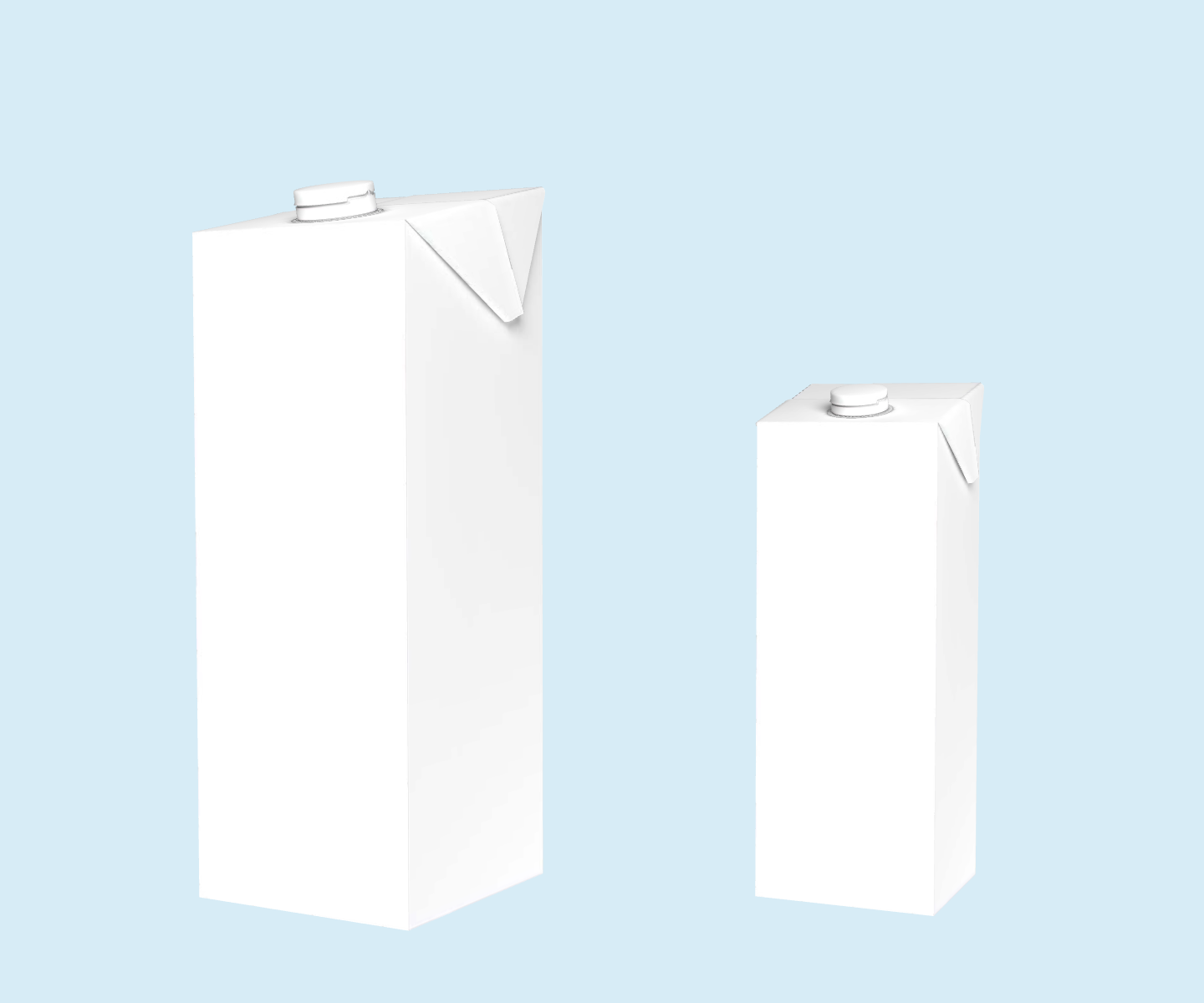 Tetra Pak TBA Edge cartons in 1L and 500ml