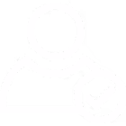 Pictogram van een persoon met een vinkje, wat gebruikersverificatie of goedkeuren symboliseert.