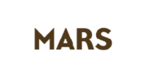 Logo text reading 'MARS' in bold brown capital letters.