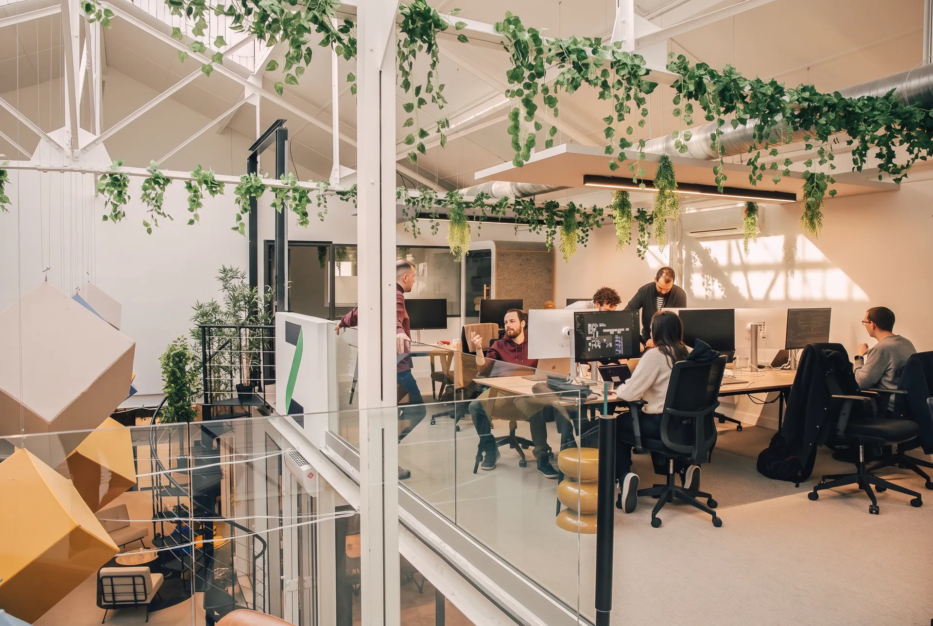 Working at the Zelty office in Paris