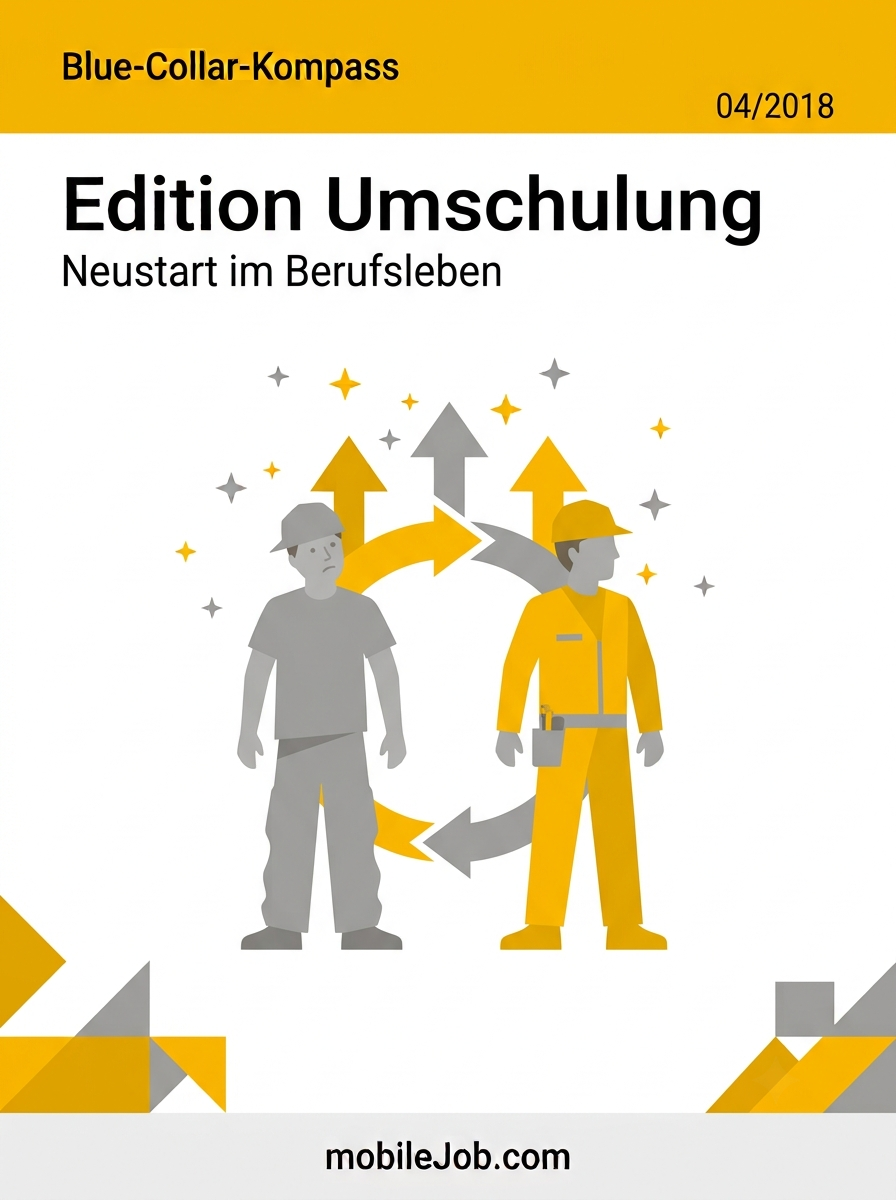 Titelbild der Studie Blue Collar Kompass Edition Umschulung