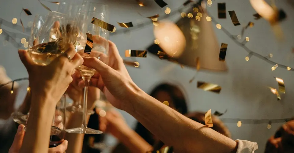 A toast at Coopersburg Exchange