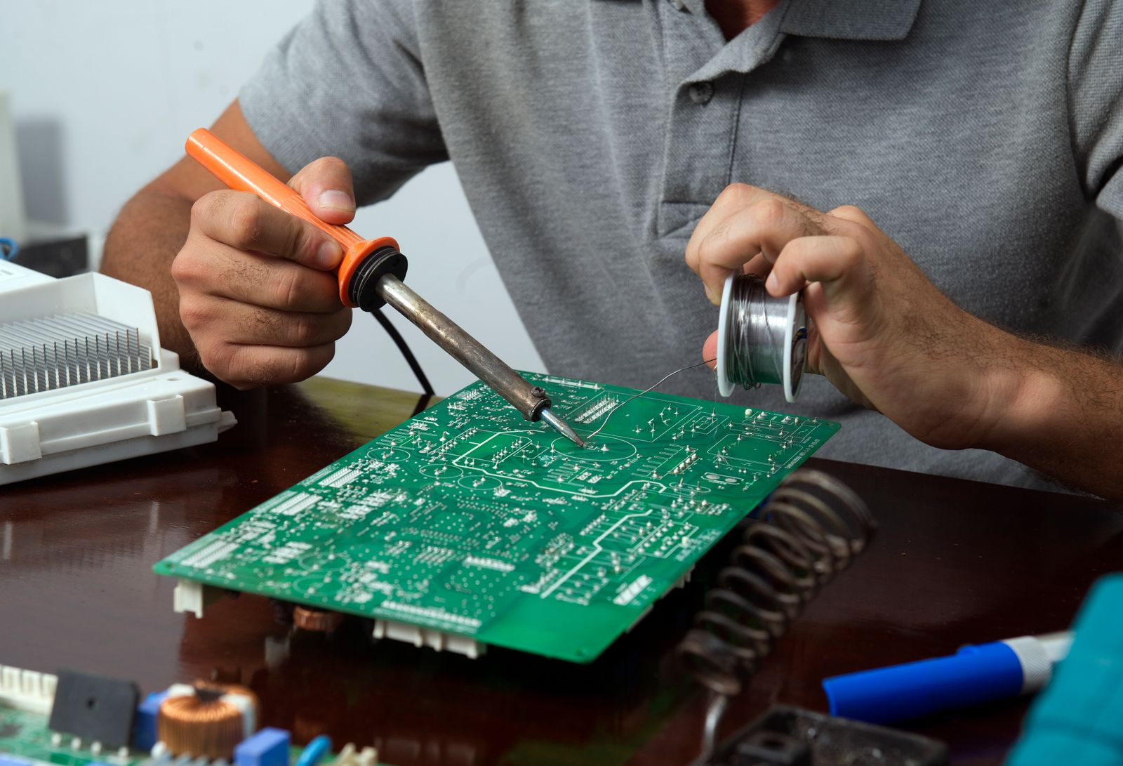 PCB assembly and testing