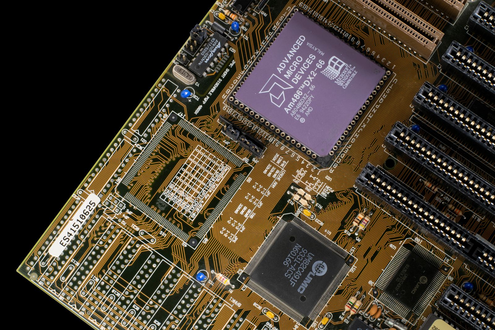 Microchip technology close-up