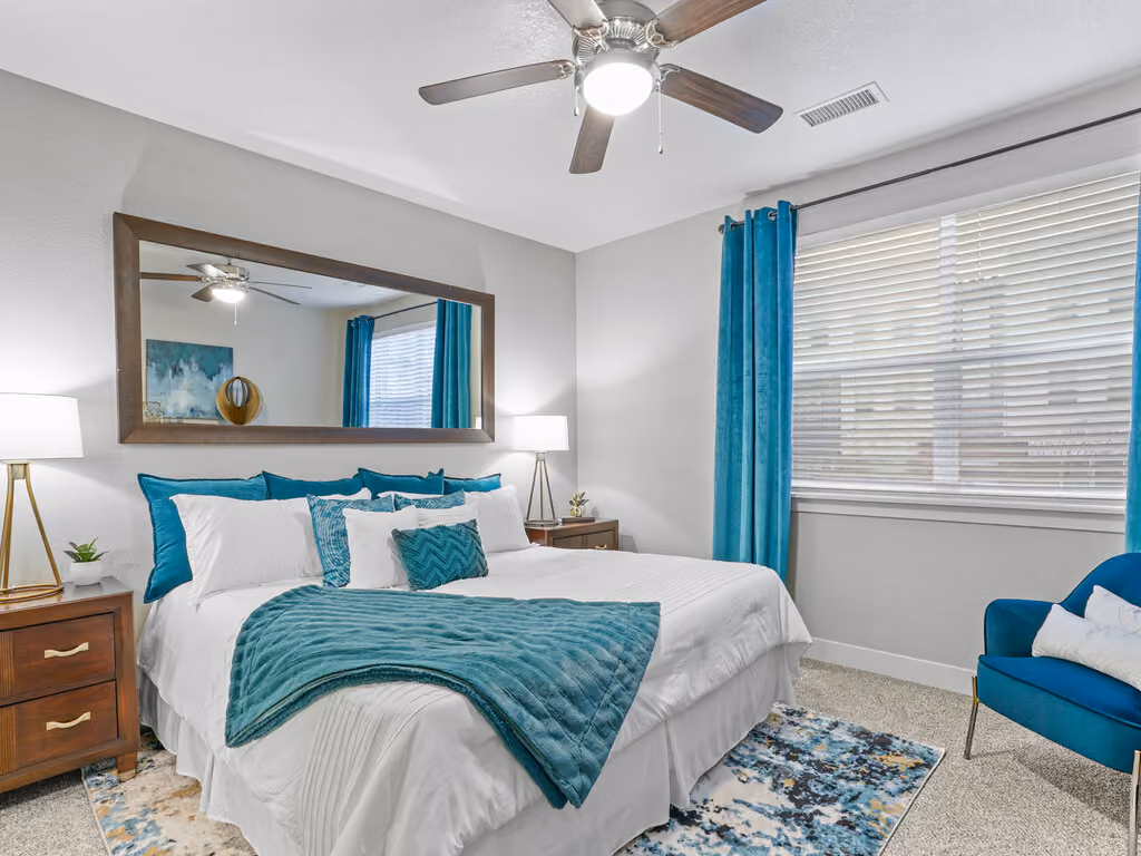 Bedroom with bed