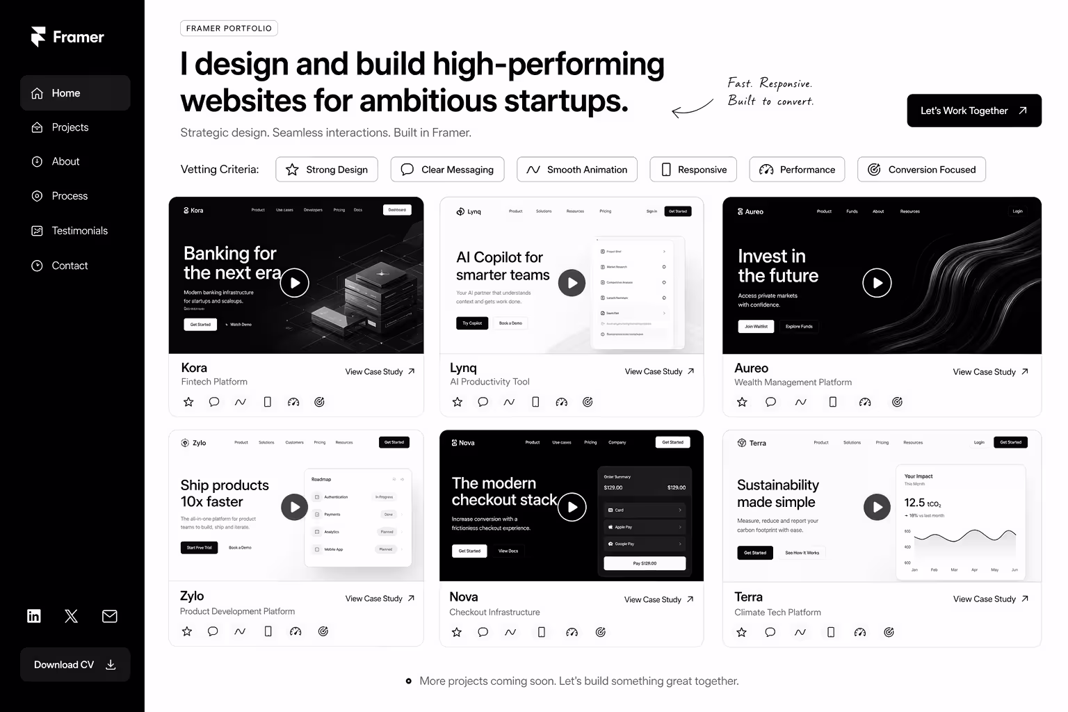 How to Hire a Framer Expert for Your Startup Website