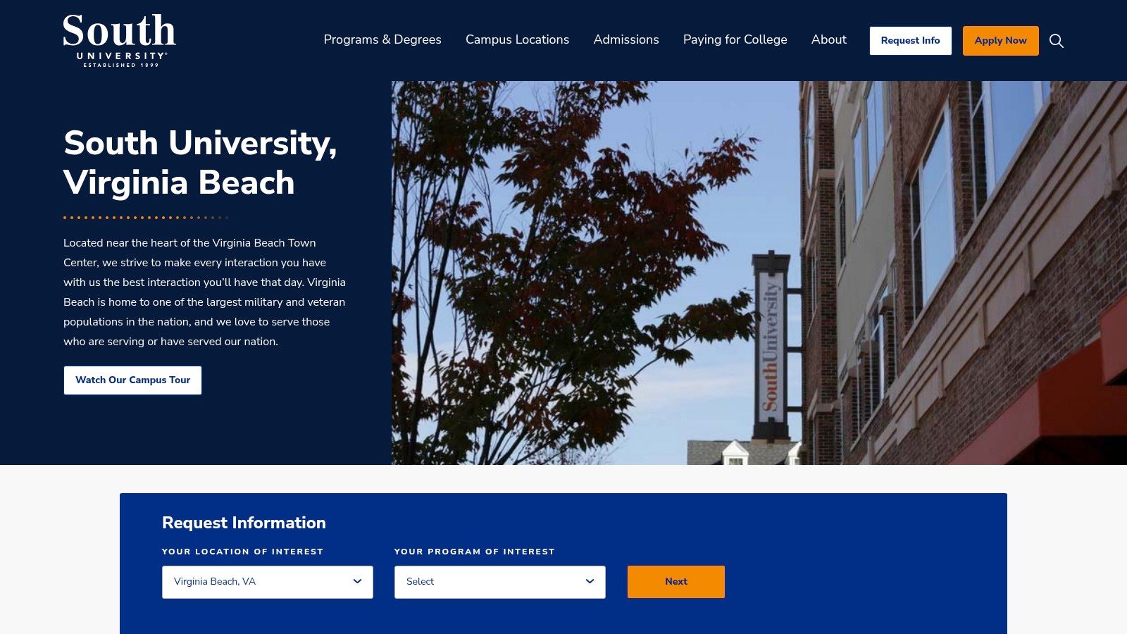 South University – Virginia Beach Campus (Adult & Professional Programs)
