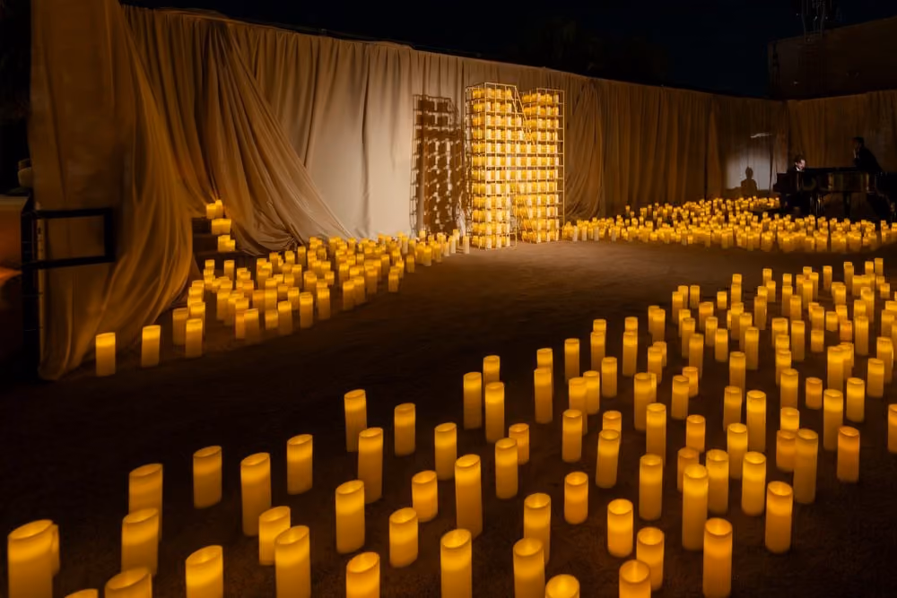 Biz Bash: Candles in event design — Gold Sky Productions
