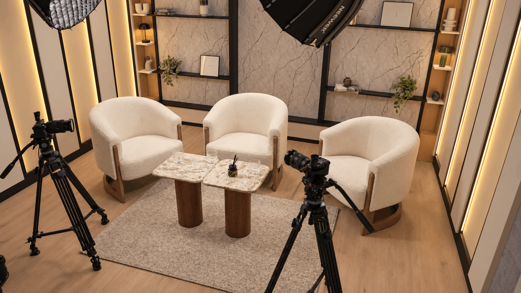 Photo du studio de podcast de SOKLAP