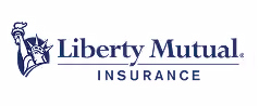 Liberty Mutual Insurance logo with statue of liberty icon.