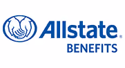 Allstate Benefits logo with two hands shaking inside a circle.