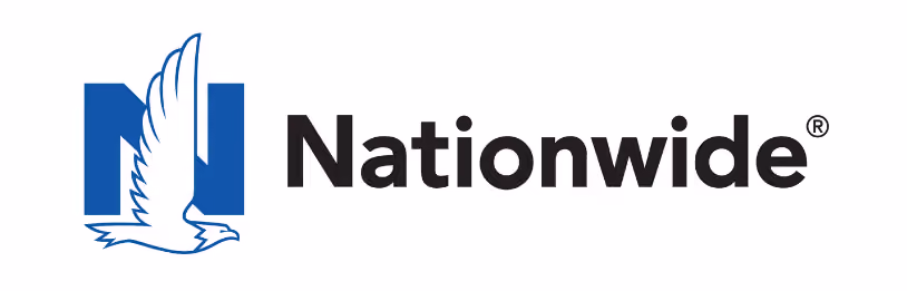Nationwide logo with blue N and white eagle illustration.